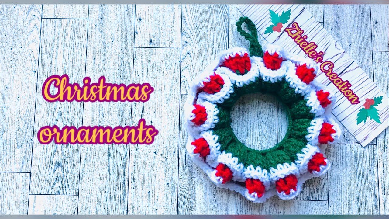 Super easy and fast Christmas ornaments #crochettutorial #veryeasyandsimple #crochet