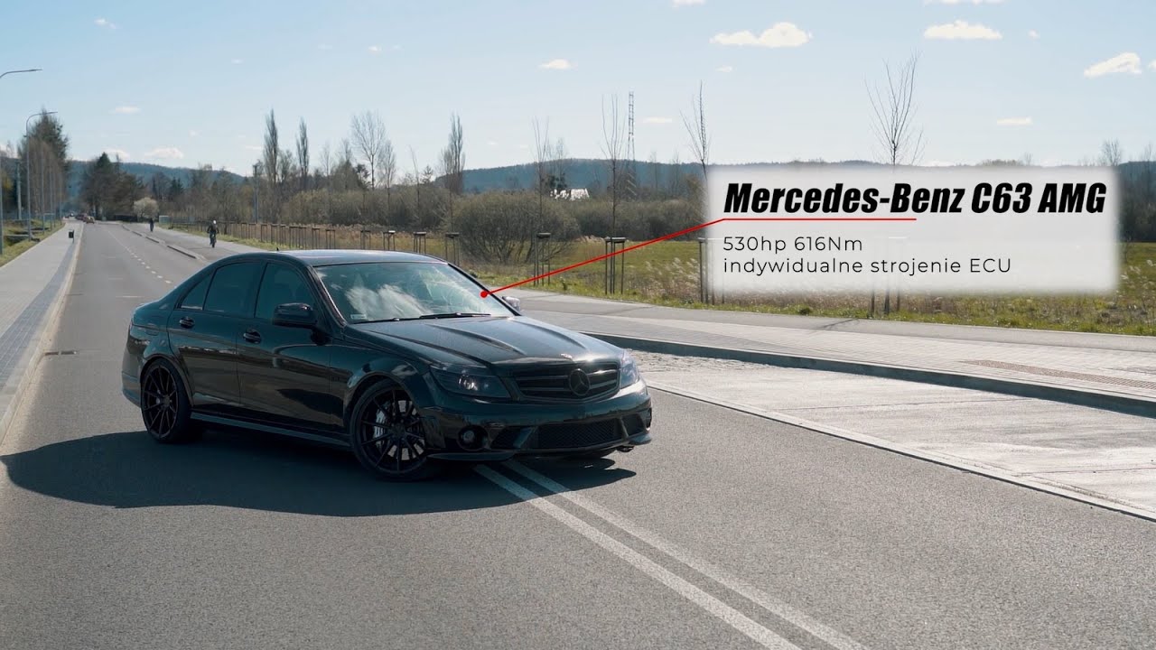 Mercedes Benz C63 AMG W204 530hp, 616Nm by MW Motorline 0-200km/h