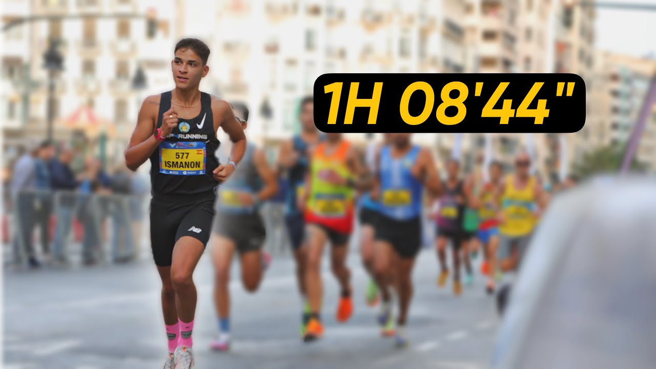 MEDIA MARATÓN VALENCIA SUB 1h10 Y MARCA PERSONAL🤯🏃‍♂️