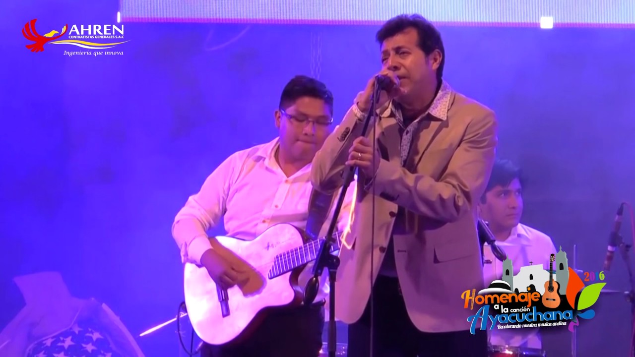 HOMENAJE A LA CANCIÓN AYACUCHANA 2016 - ÁNGEL BEDRILLANA