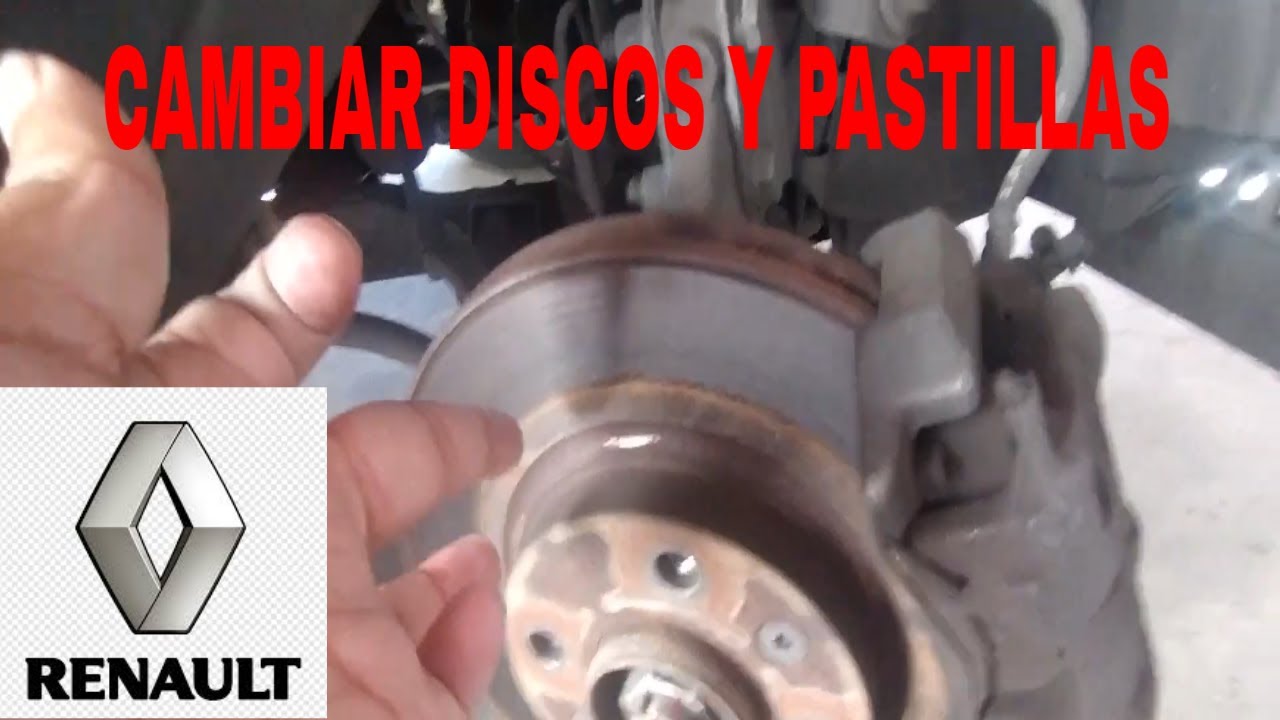 CAMBIO DE DISCOS Y PASTILLAS DE FRENO DELANTEROS  RENAULT LOGAN- SANDERO.