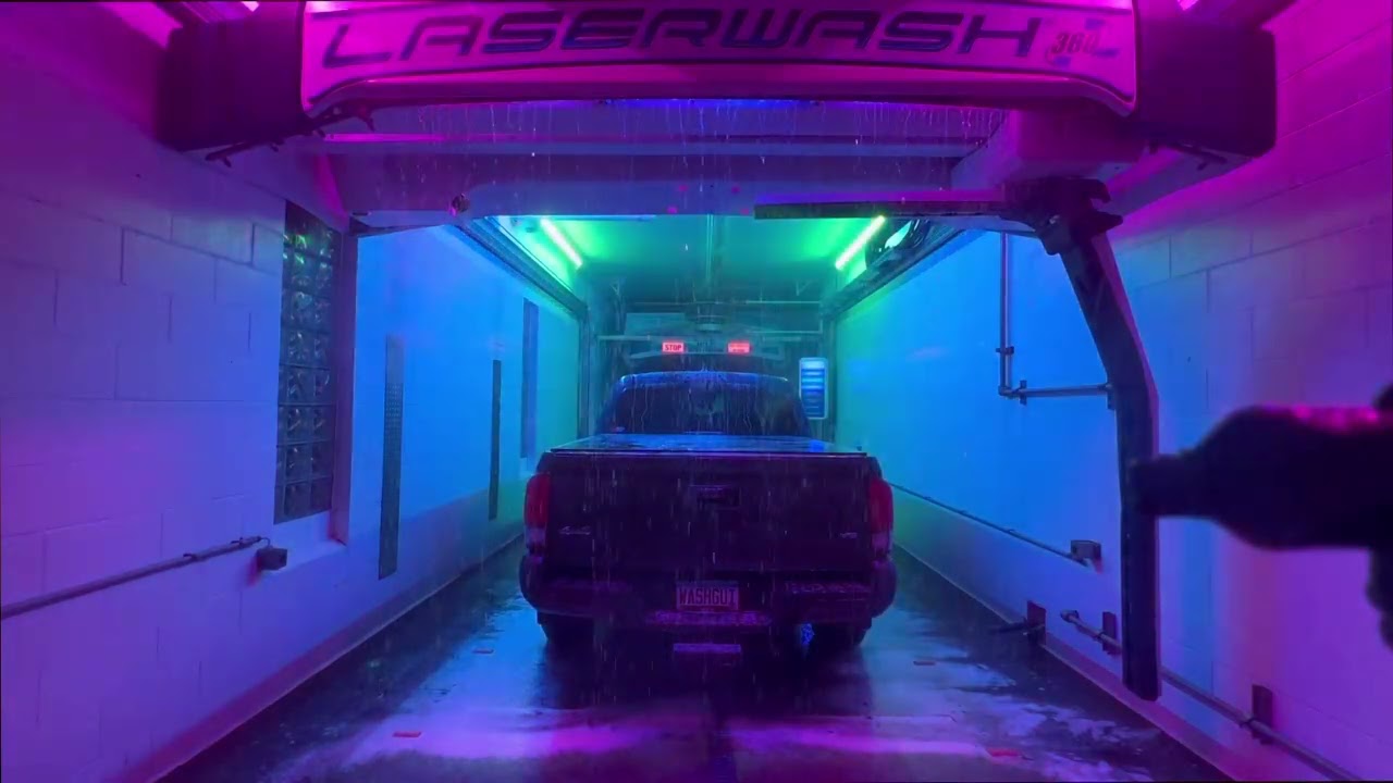 NEW PDQ LaserWash 360+ With BayGlow Illumination Provided By ASI Wash Systems