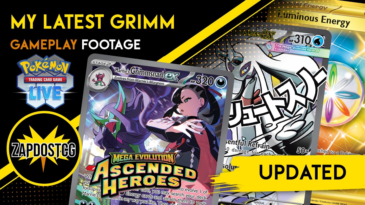 My Updated Grimmsnarl ex Deck Is Actually CRAZY&hellip; (With Mega Froslass ex!)