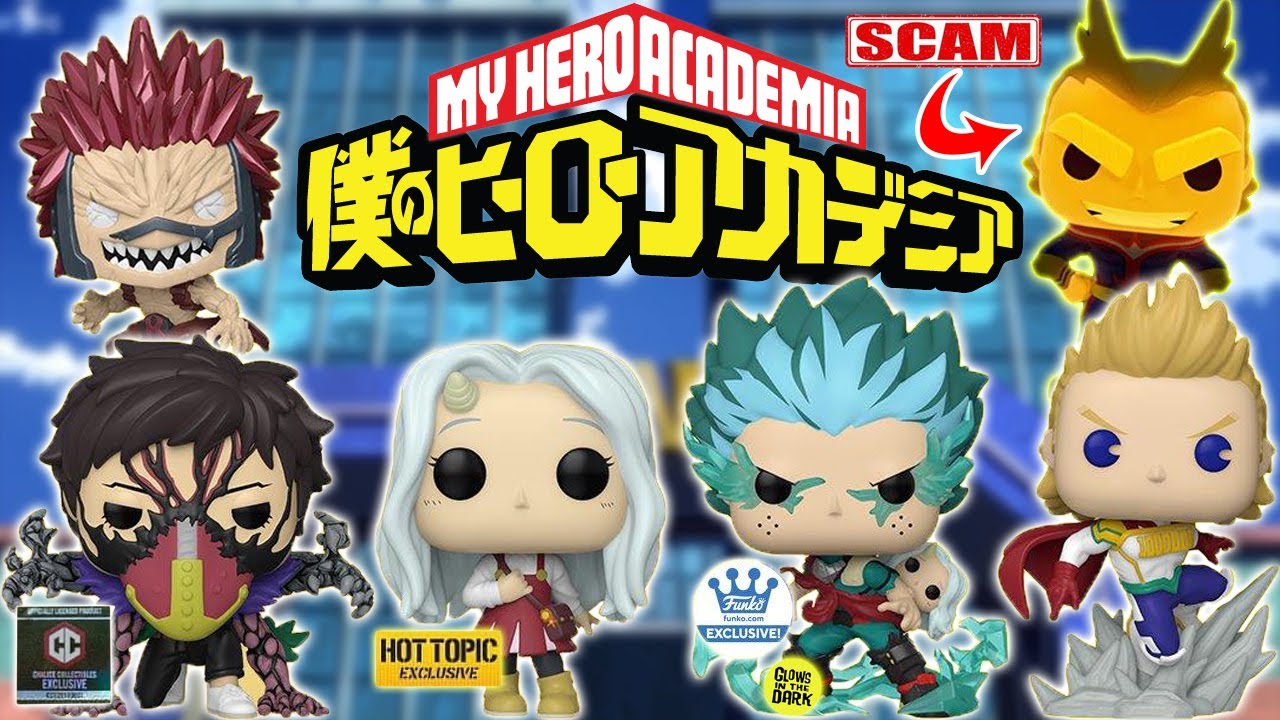 New My Hero Academia Funko Pop Reveals! | All Might Funko Pop SCAM?!
