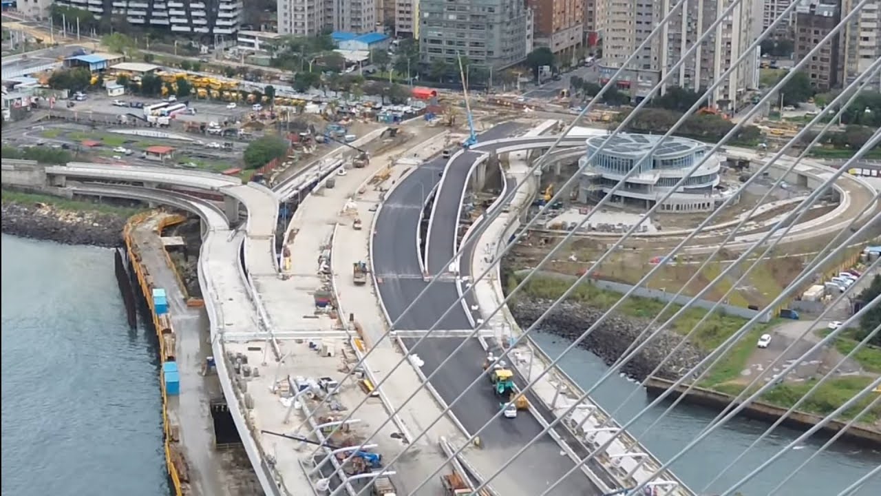 2026.02.27  淡江大橋 河中段  施工觀察 更新進度 空拍 LIVE 直播