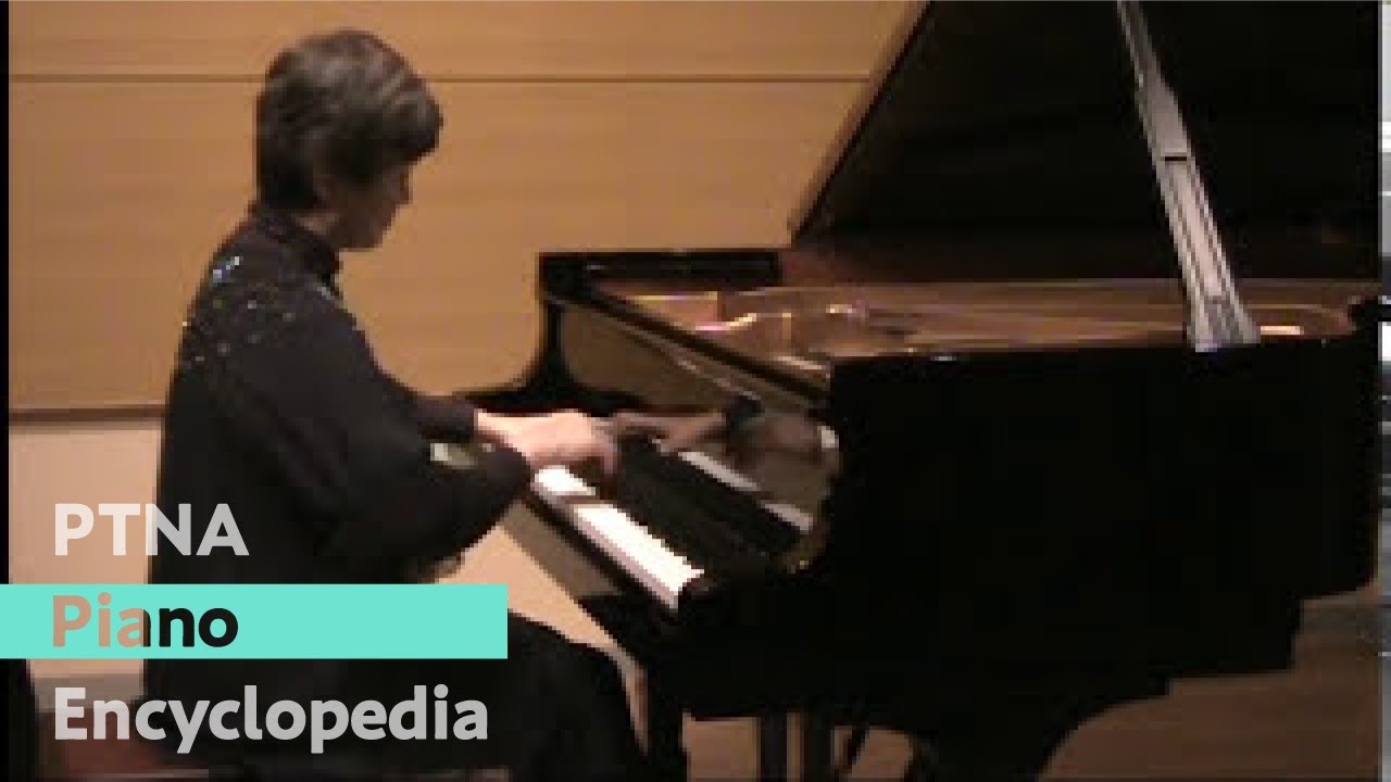シューベルト／スケルツォ 変ロ長調 D.593／演奏：中川　京子
