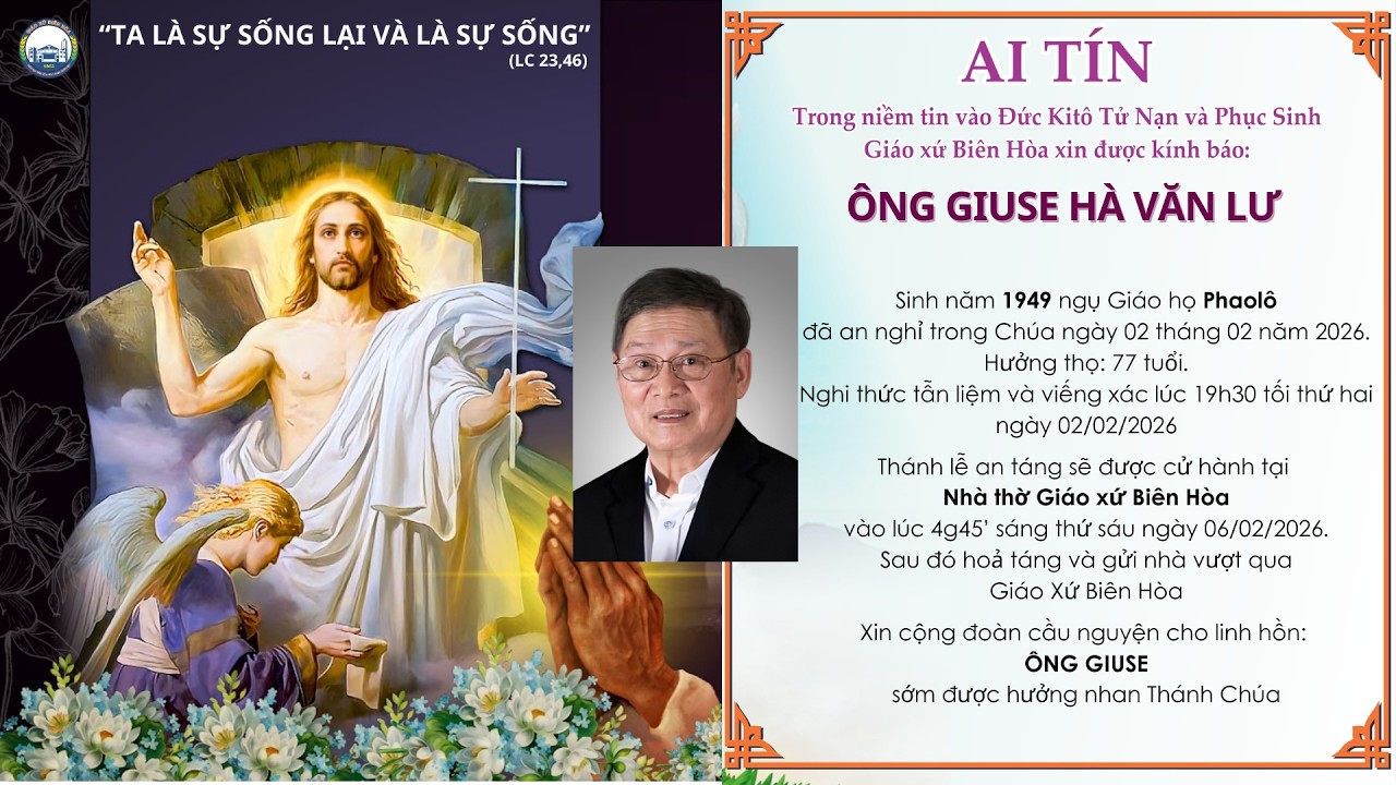 Đám Tang Ông Giuse Hà Văn Lư (1949-2026)