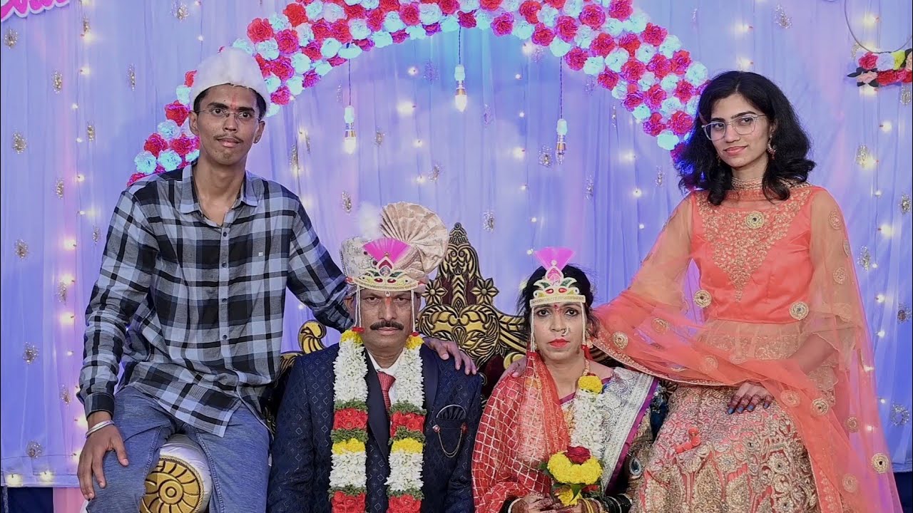 Vaishali weds Charudatta Engagement & Weeding Video