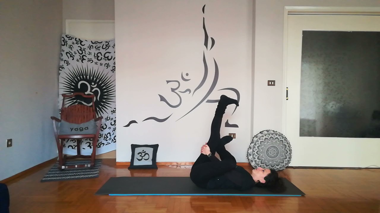Release lower back tension by Vira Home Yoga Pilates®