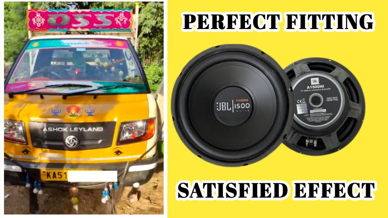 ASHOK LEYLAND DOST 2.1 AMPLIFIER FITTING / HOSUR CUSTOMER
