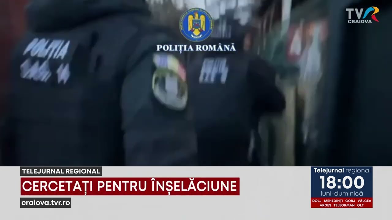 CERCETAȚI PENTRU ÎNȘELĂCIUNE