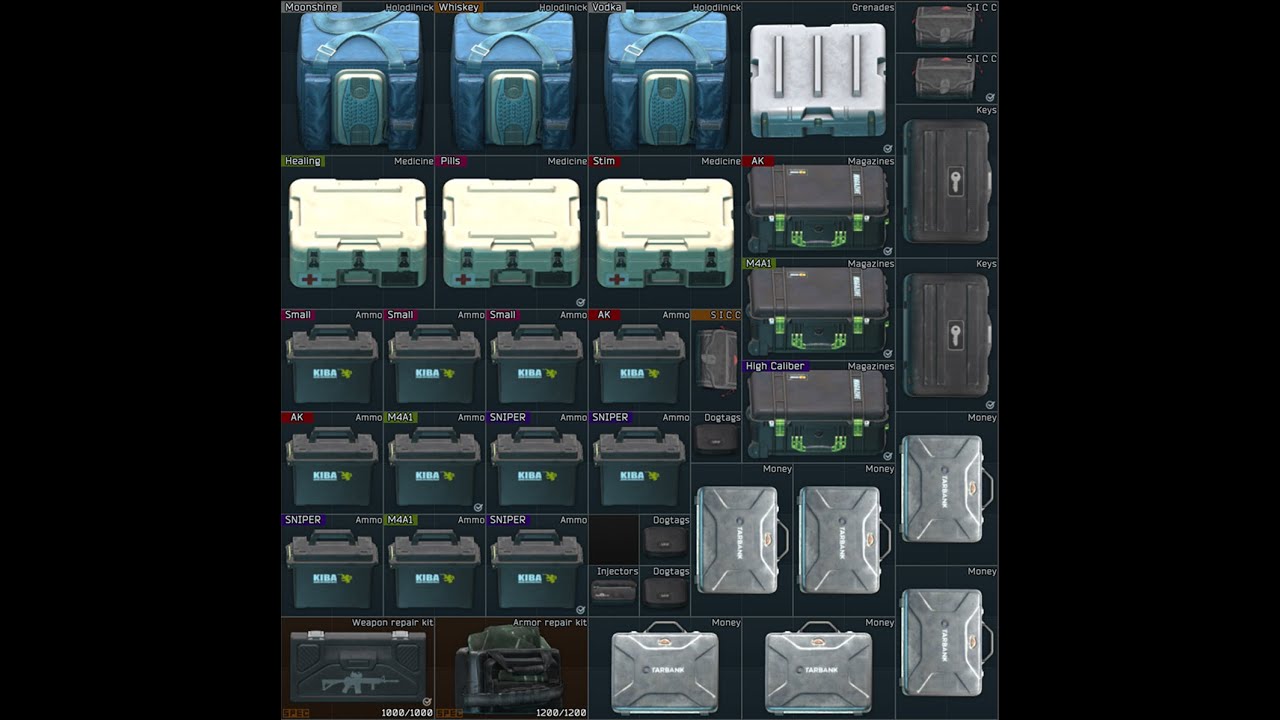 Escape From Tarkov PvE Storage Containers Guide!