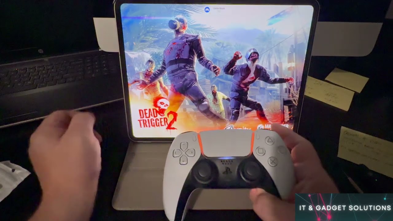 Pairing A PS5 Dualsense Controller to a iPad