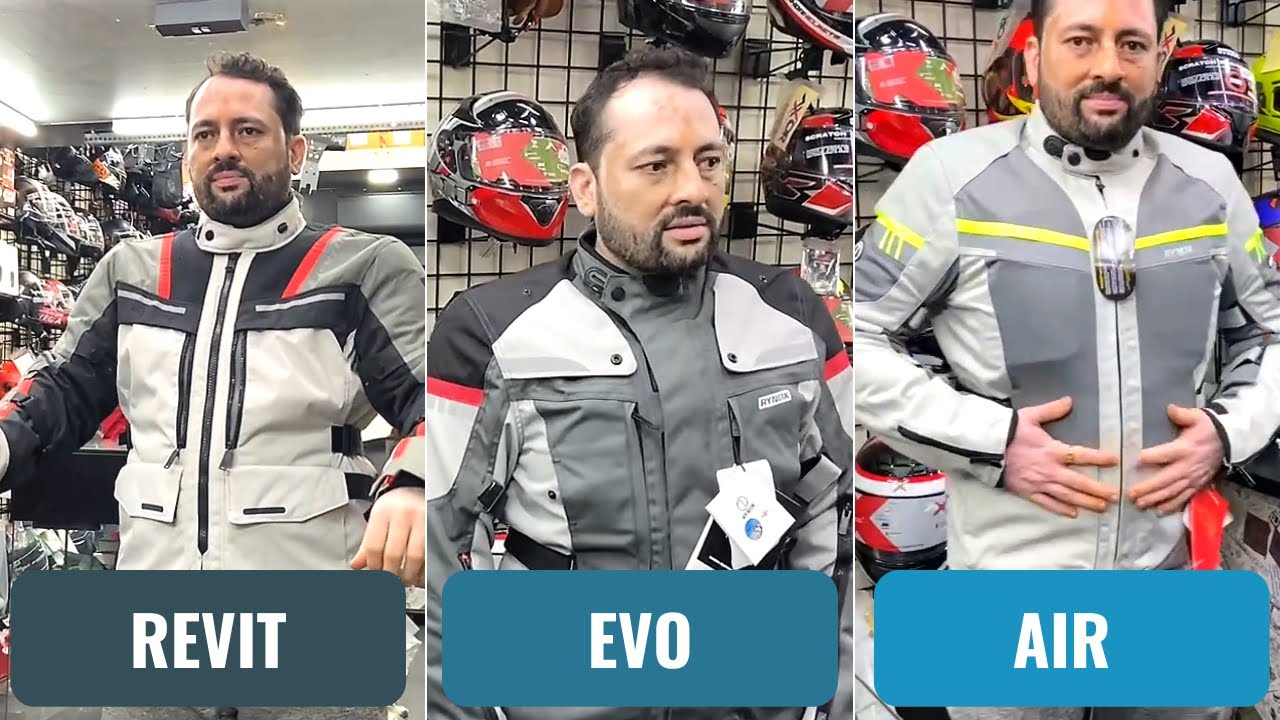 Which touring jacket to buy| Rynox Stealth Evo- Air & Rev'it Jackets in India | Ft Babloo Motors
