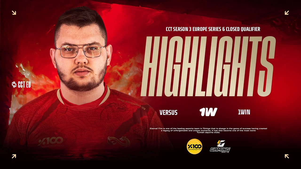 Eternal Fire vs. 1WIN | HIGHLIGHTS | CCT Season 3 Europe Series 6 Closed Qualifier