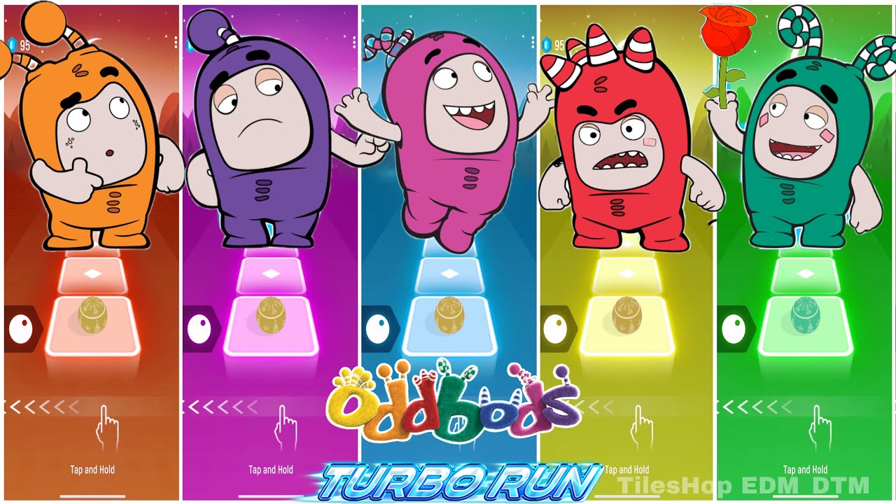Oddbods Slick 🆚 Oddbods Jeff 🆚 Oddbods Newt 🆚 Oddbods Fuse 🆚 Oddbods Zee 🎶 Who Will Win?
