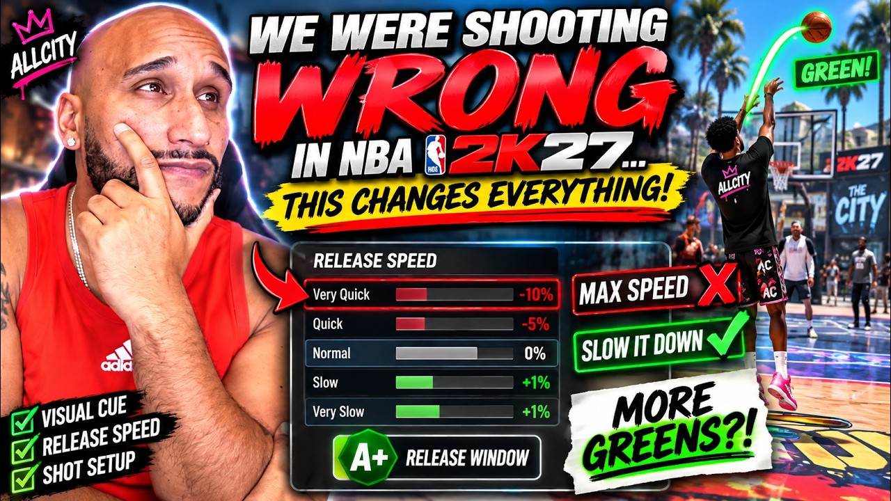 Мы НЕПРАВИЛЬНО бросали в NBA 2K27... Это меняет ВСЁ!