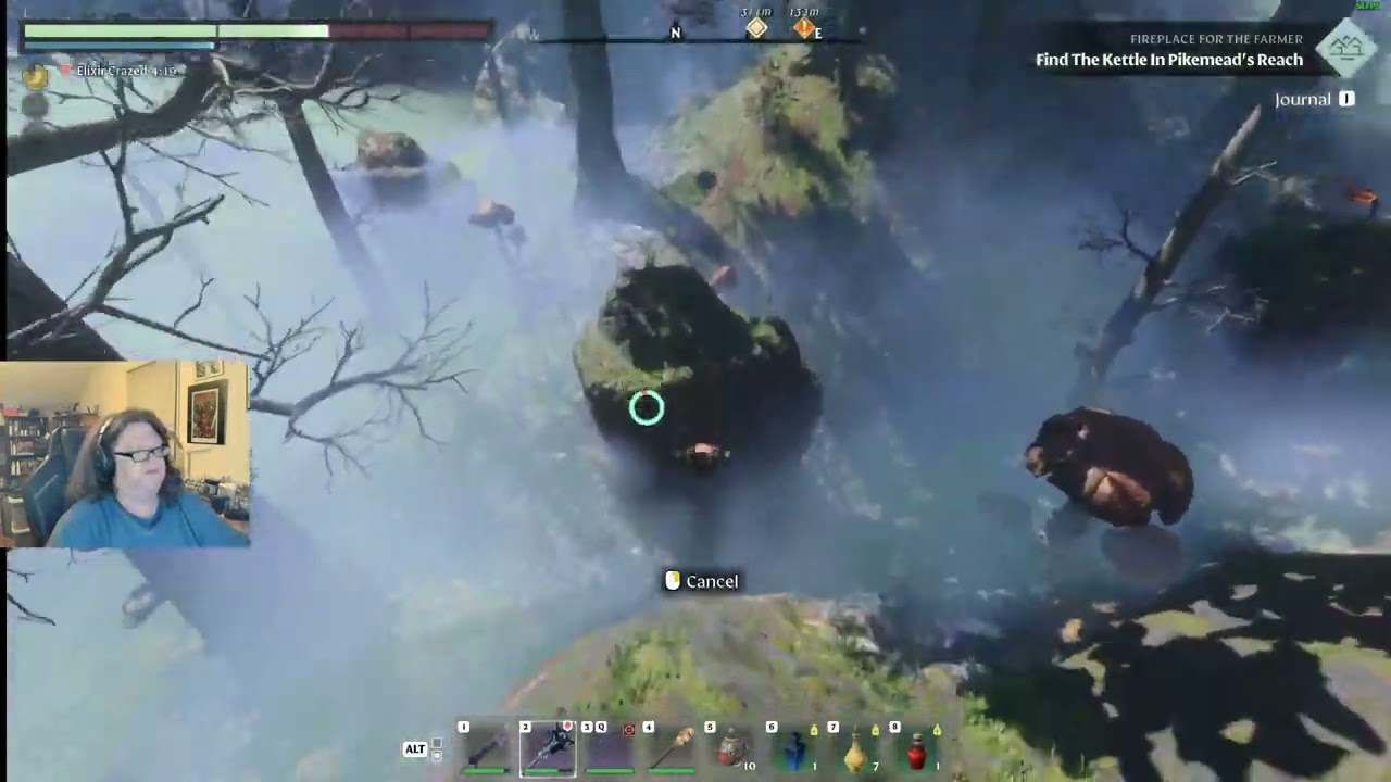 Ep 27 Enshrouded:  Returning to Embervale.  Exploring Pikes Meed getting Kettle for Farmer