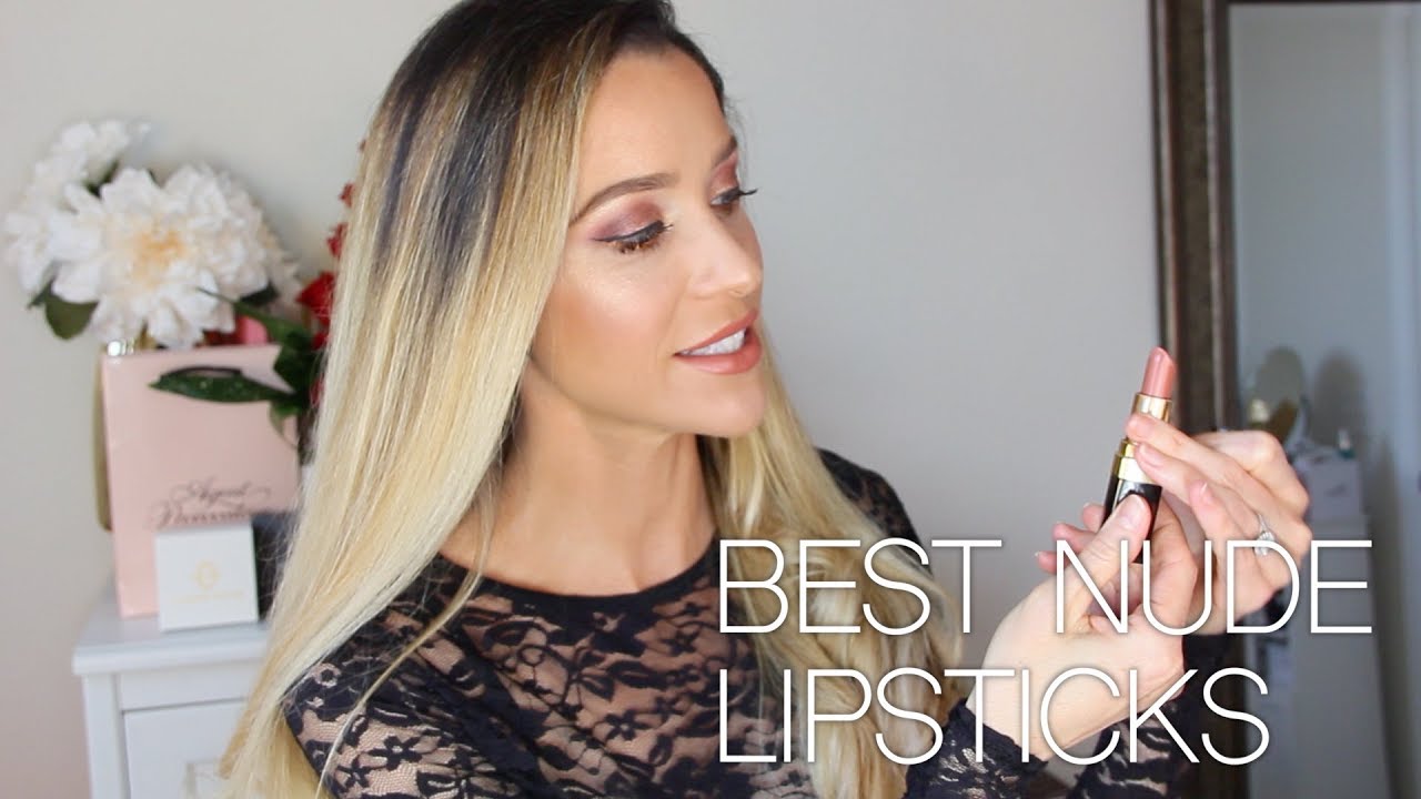 THE BEST NUDE LIPSTICKS | CHANEL + DIOR + YSL