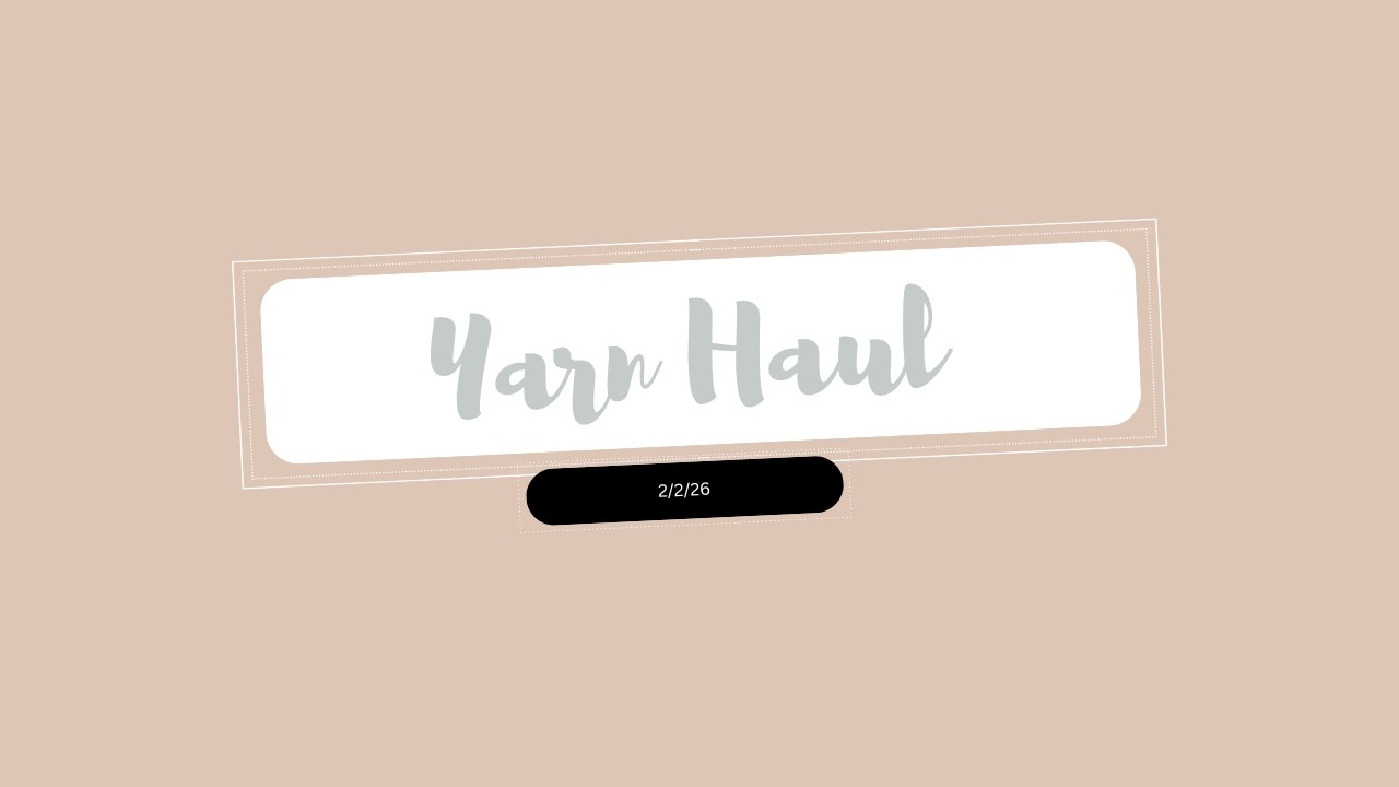 Yarn Haul