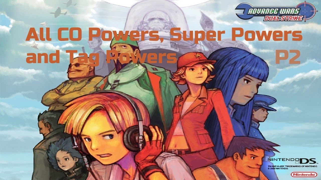 Advance Wars Dual Strike All CO Powers, Super Powers and Tag Powers Part 2