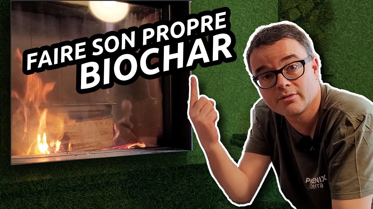 CHAUFFER sa maison et produire du BIOCHAR dans son poêle c'est facile.