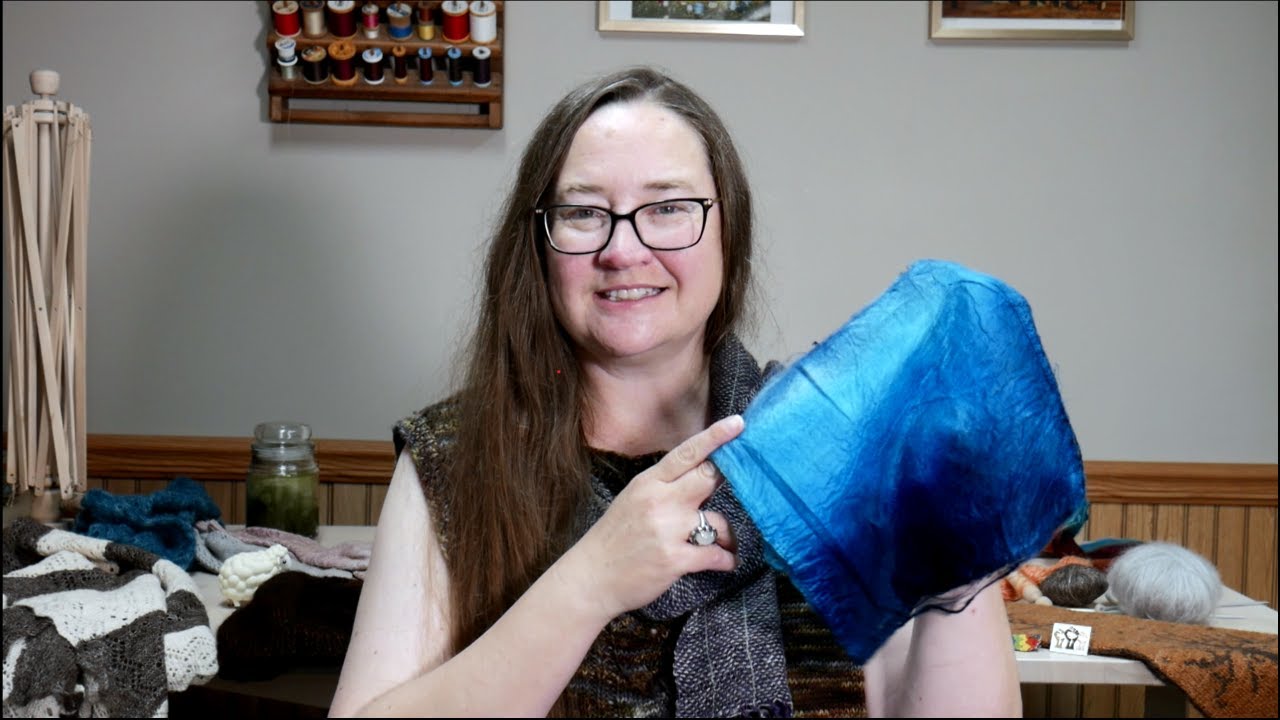 Silk Hankies for Spinning and Knitting: Becca's Yarns
