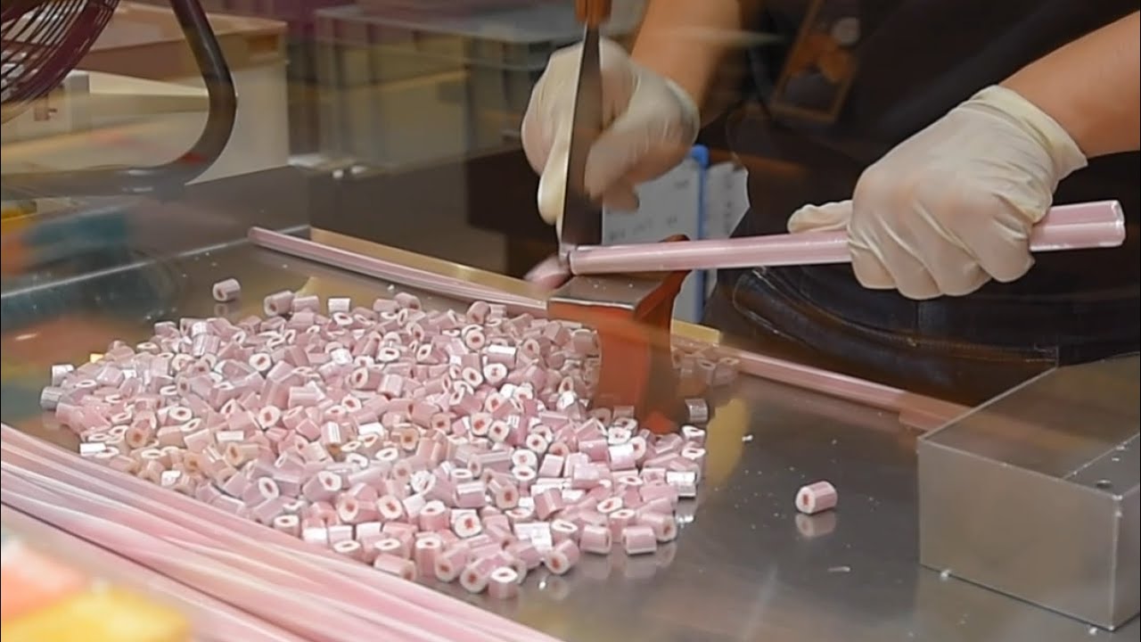 'Papabubble'Демонстрация изготовления очень интересных конфет.