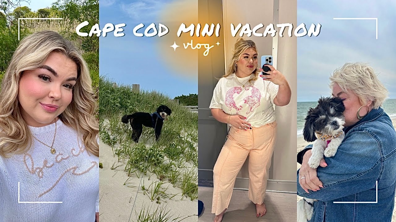 travel prep + weekend vlog to cape cod!