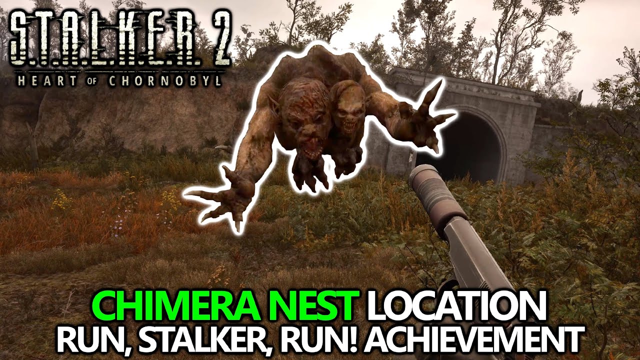 STALKER 2 - Chimera Nest Location - Run, stalker, run! Achievement Guide - Chimera Olympic Dash