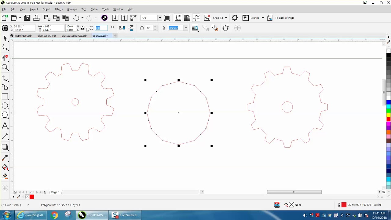Corel Draw Tips & Tricks Draw a Gear