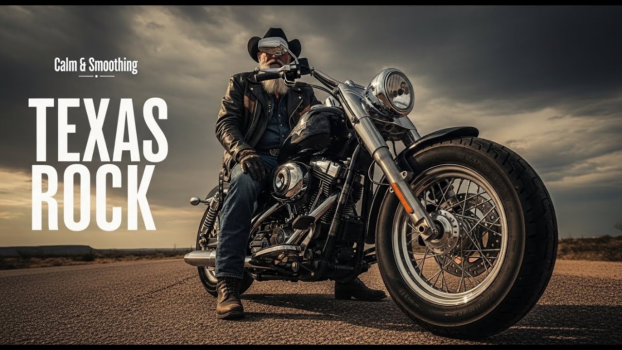 Texas Outlaw Rock N Roll Vibes: Raw Biker Guitars & Blues Spirit #48