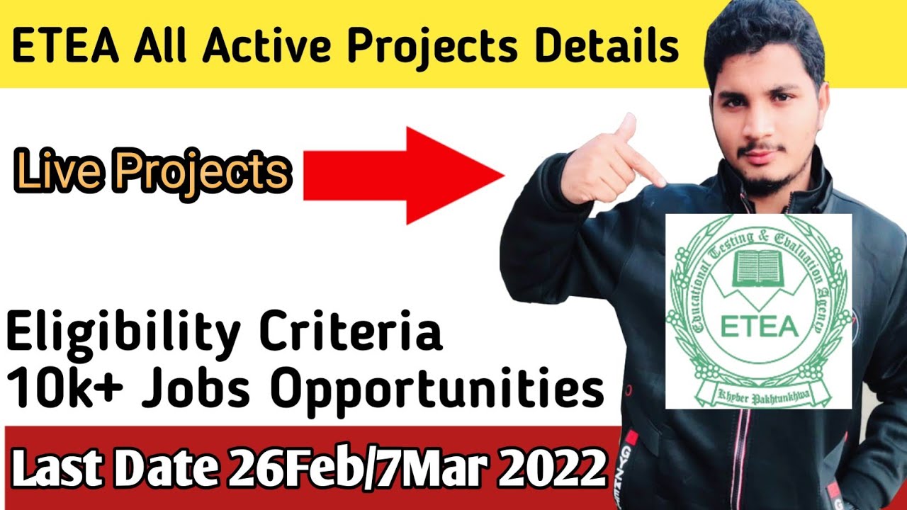 ETEA Active Projects Feb 2022 || Overall Jobs Apply Now Online || ETEA Online Apply 2022