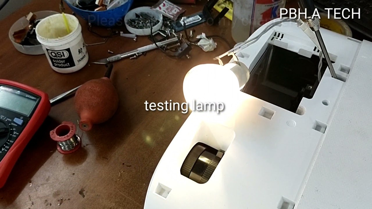 Banq MS531P projector repair Lamp error|how to replace lamp in banq projector