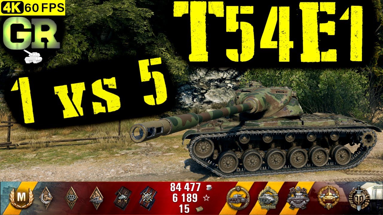 World of Tanks T54E1 Replay - 8 Kills 6.9K DMG(Patch 1.4.1)