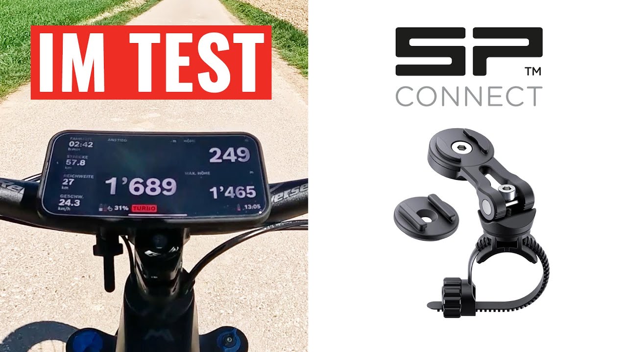 SP CONNECT Universal Bike Mount im TEST - Mit E-BIKE von Freiburg auf den Belchen