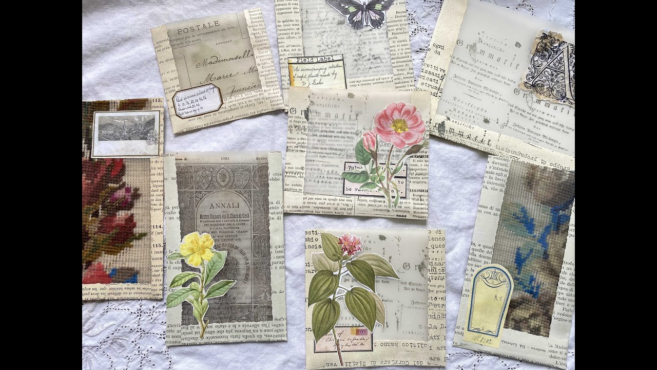 #roxysweeklychallenge | Tutorial | transparent bookpage pockets | Week 31