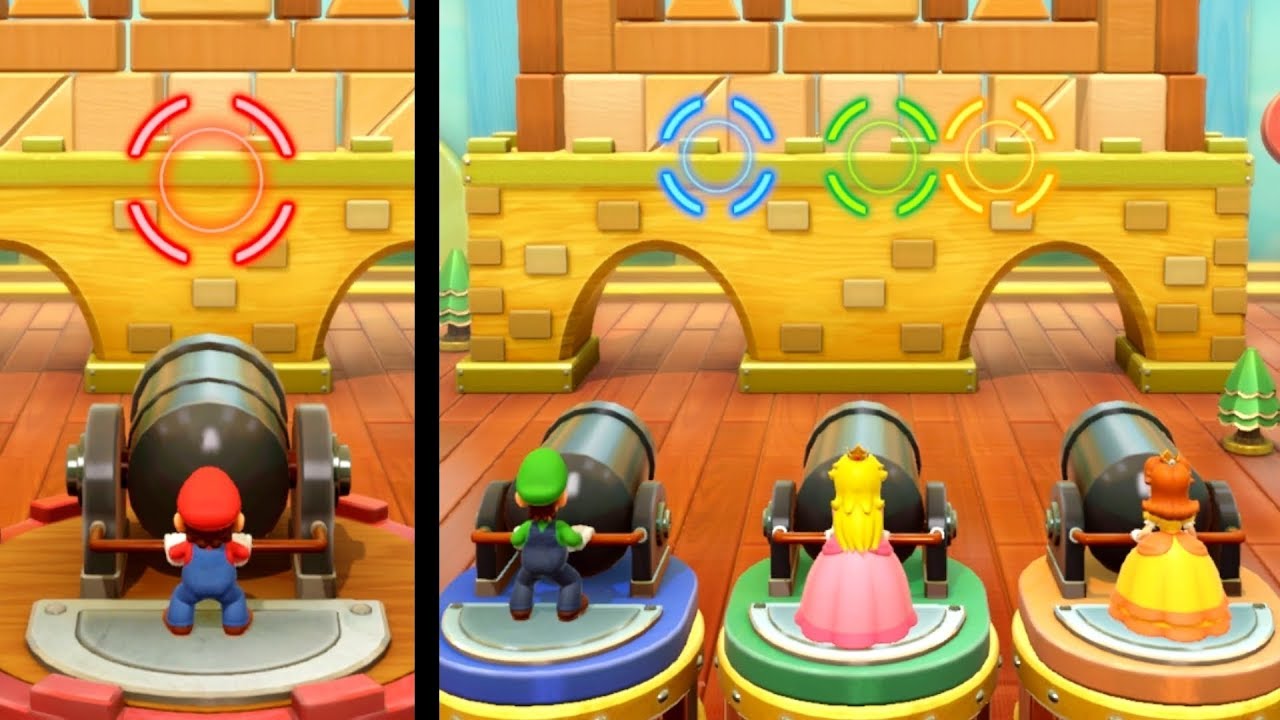 Super Mario Party - All 1-vs-3 Minigames