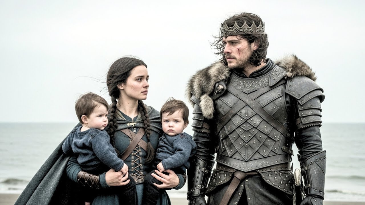 Months After Rejecting HisLuna for Being Sterile,Lycan King SawHer with TwinsWho Looked Just LikeHim