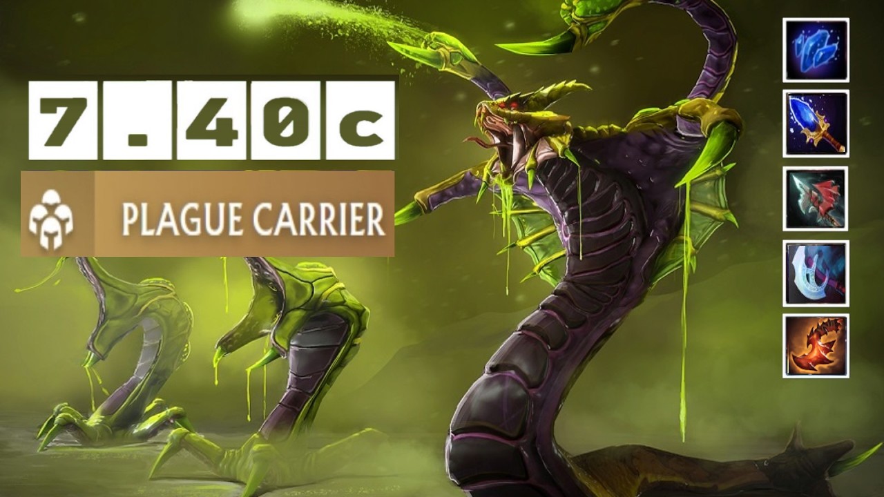 [DOTA 2] VENOMANCER [OFFLANE] [7.40c] [7200mmr] [2]