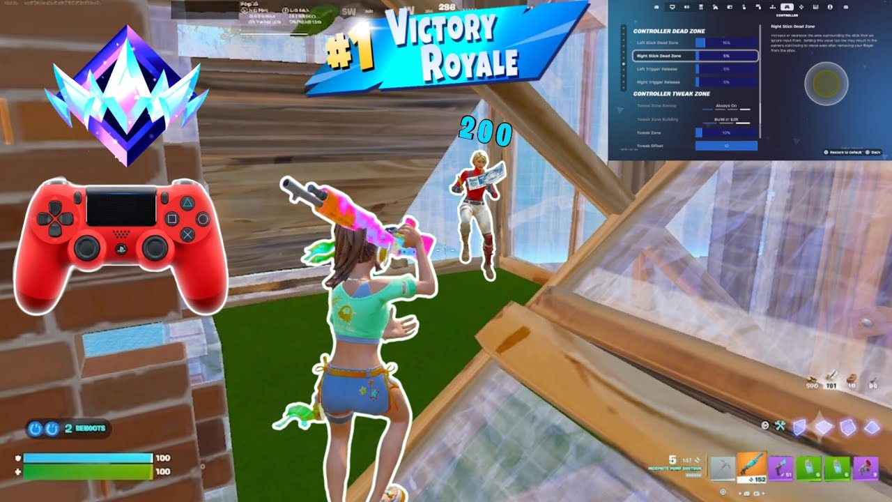 *NEW* Tweak Settings unlocked the MAXIMUM PEAK of Speed ⚡ Best Controller Settings & Fortnite