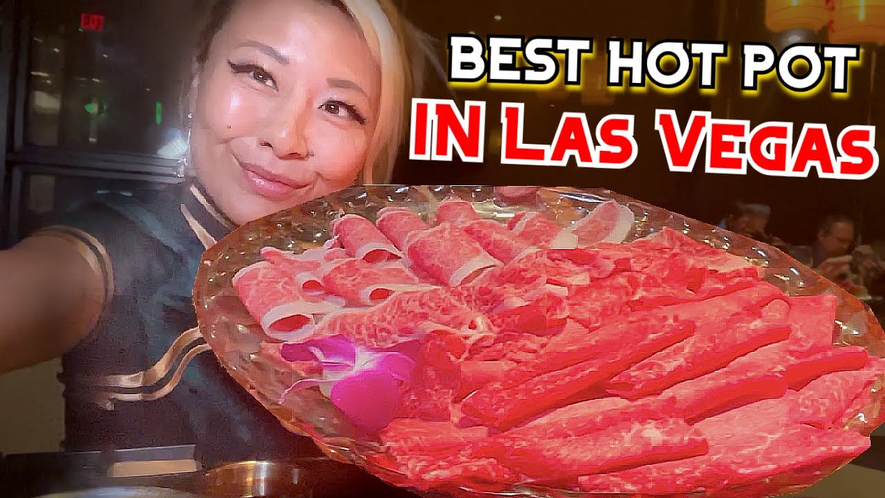 THE BEST HOT POT IN Las Vegas!! at Xpot inside the Palazzo #RainaisCrazy