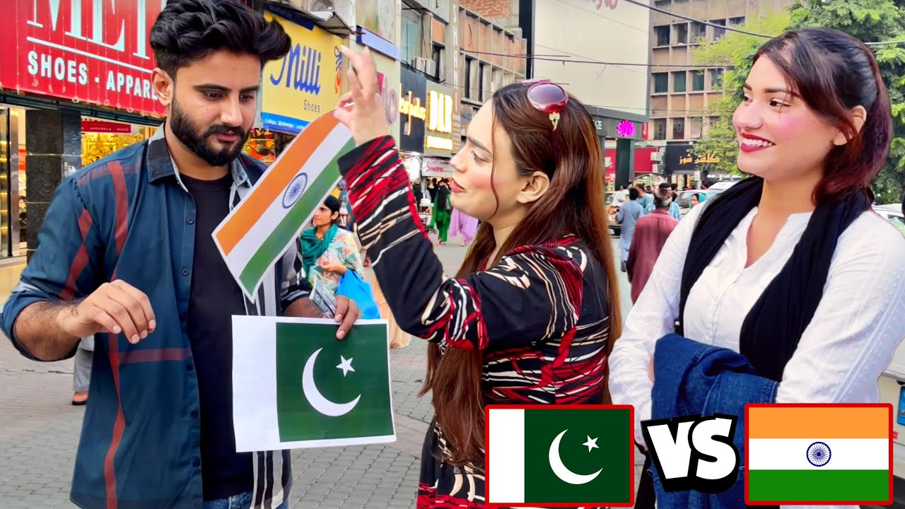 INDIAN FLAG VS PAKISTANI FLAG | SOCIAL EXPERIMENT IN PAKISTAN @That Was Crazy