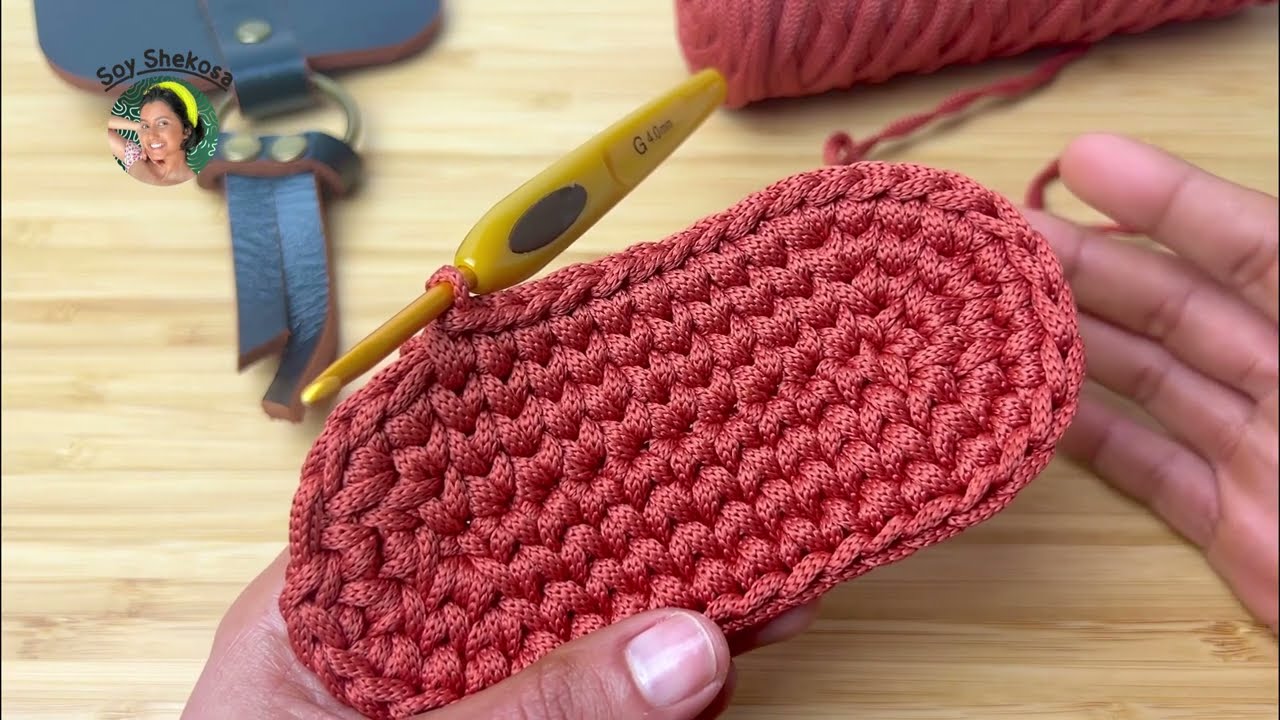 🔥¡Es tan fácil de tejer! Base ovalada a crochet - cualquier tamaño - Soy Shekosa