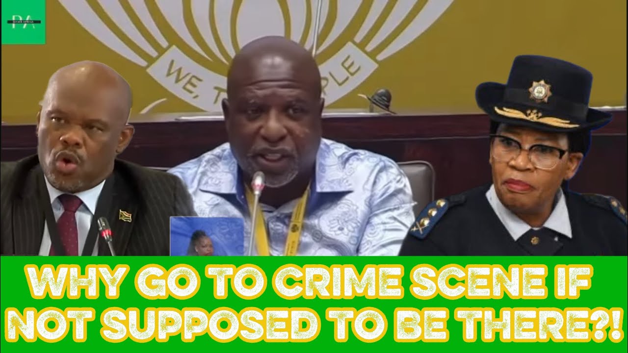 ANC LEKGANYANE - YOUR COLLEAGUES SAID MANY POLICE ARE CORRUPT AND CRIMINALS, DO YOU DISAGREE??