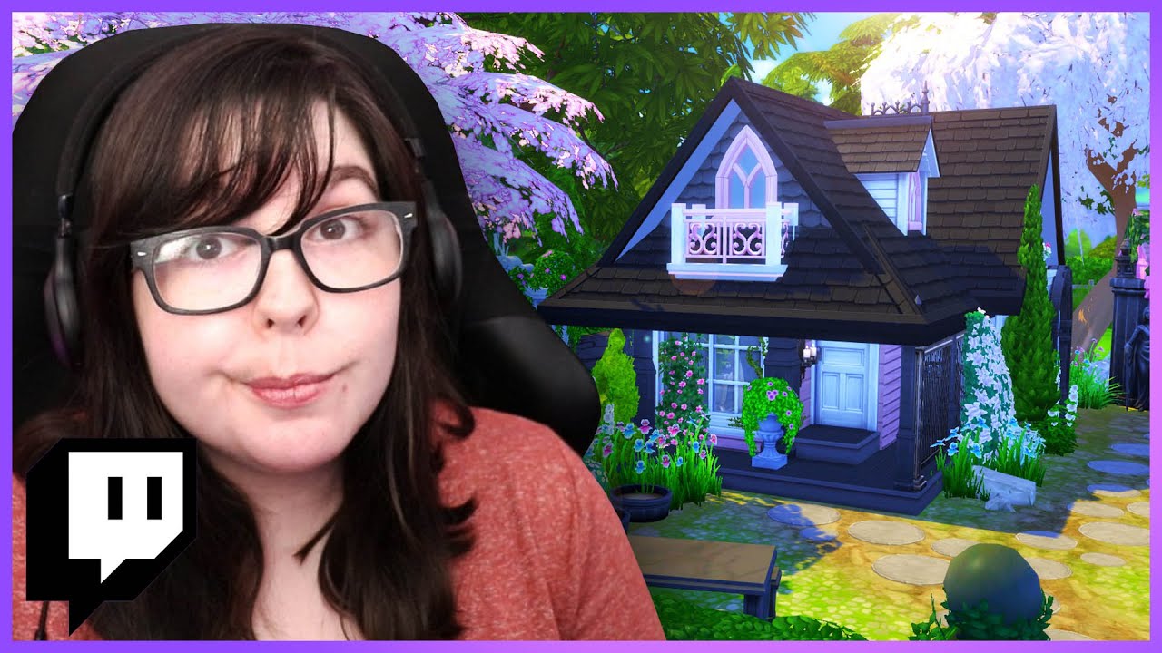 Building a Pastel Goth Tiny House in The Sims 4 (Streamed 12/27/20)