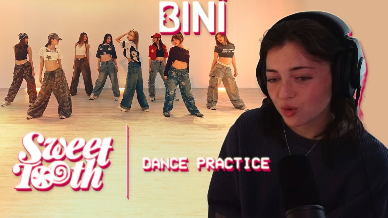 Reaction to BINI | ’Sweet Tooth’ Dance Practice
