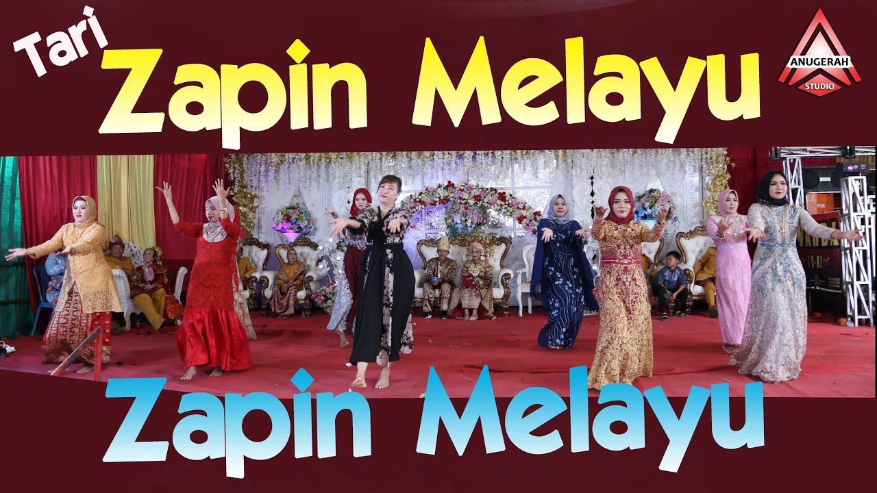 Tari Zapin Melayu Bersama Ibu-ibu Desa Manunggal Makmur