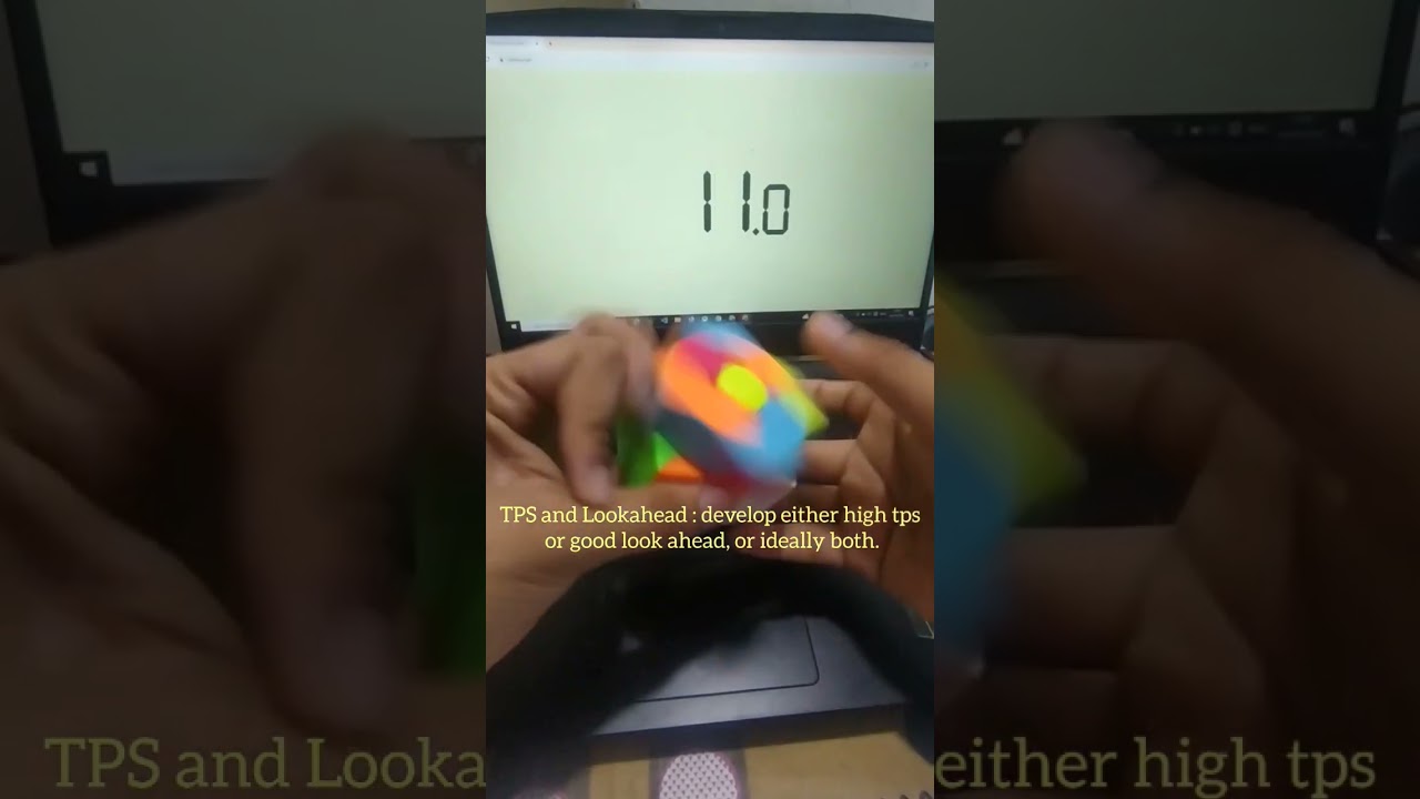 Tips to become sub 20 on 3x3 Rubik's cube #shorts #youtubeshorts
