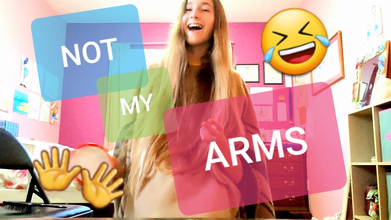 Not My Arms Challenge With My Little Brother!